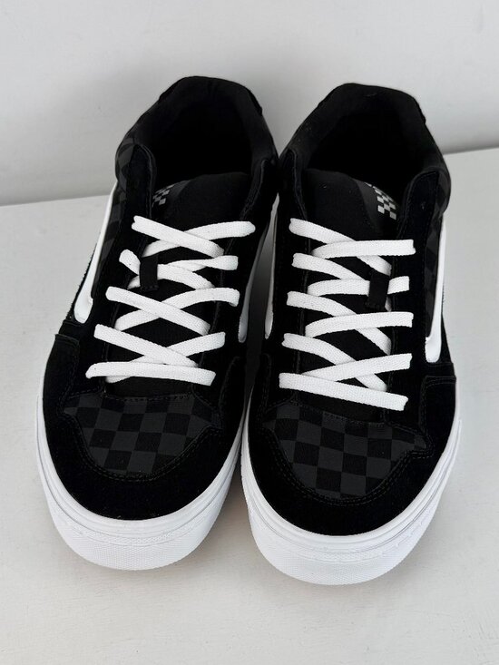 Men\'s 13 -VANS Caldrone Tonal Skate Shoes - Tonal Check Black - 500714 main image 8